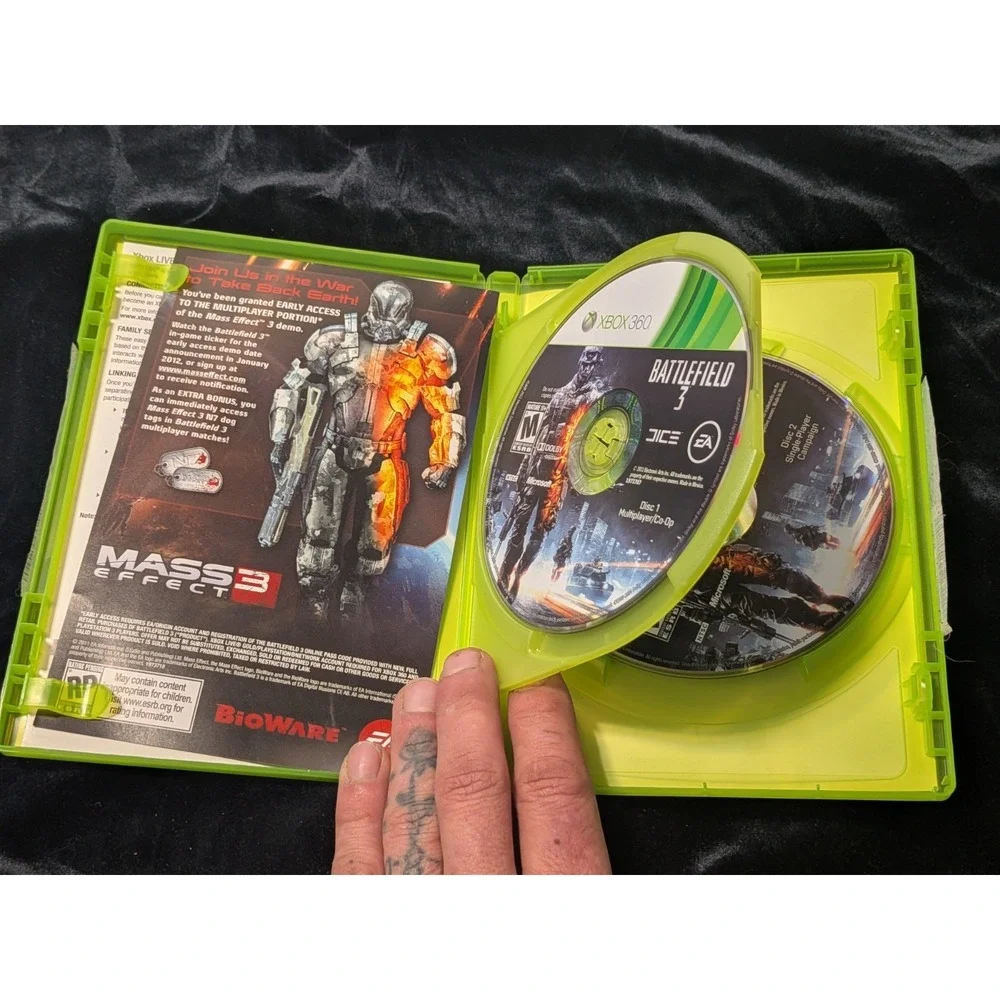 Battlefield 3 (Microsoft Xbox 360, 2011)